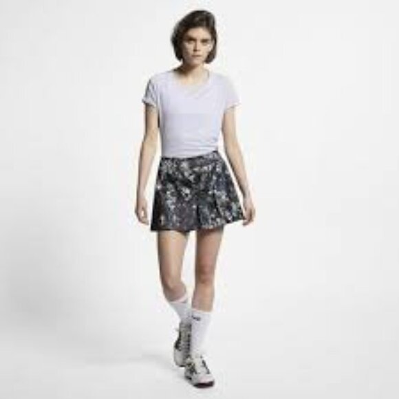 Nike Court X Roland Garros 2019 Paris Collection Tennis Skort AO0370-010 M NWOT - Picture 3 of 10